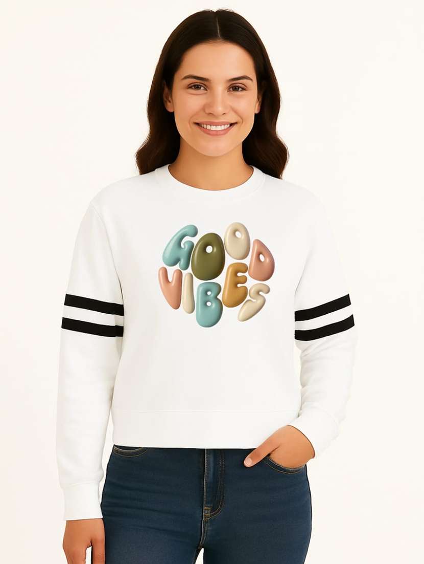 women pack of 2 printed long sleeve sweatshirt - 22239677 -  Standard Image - 2