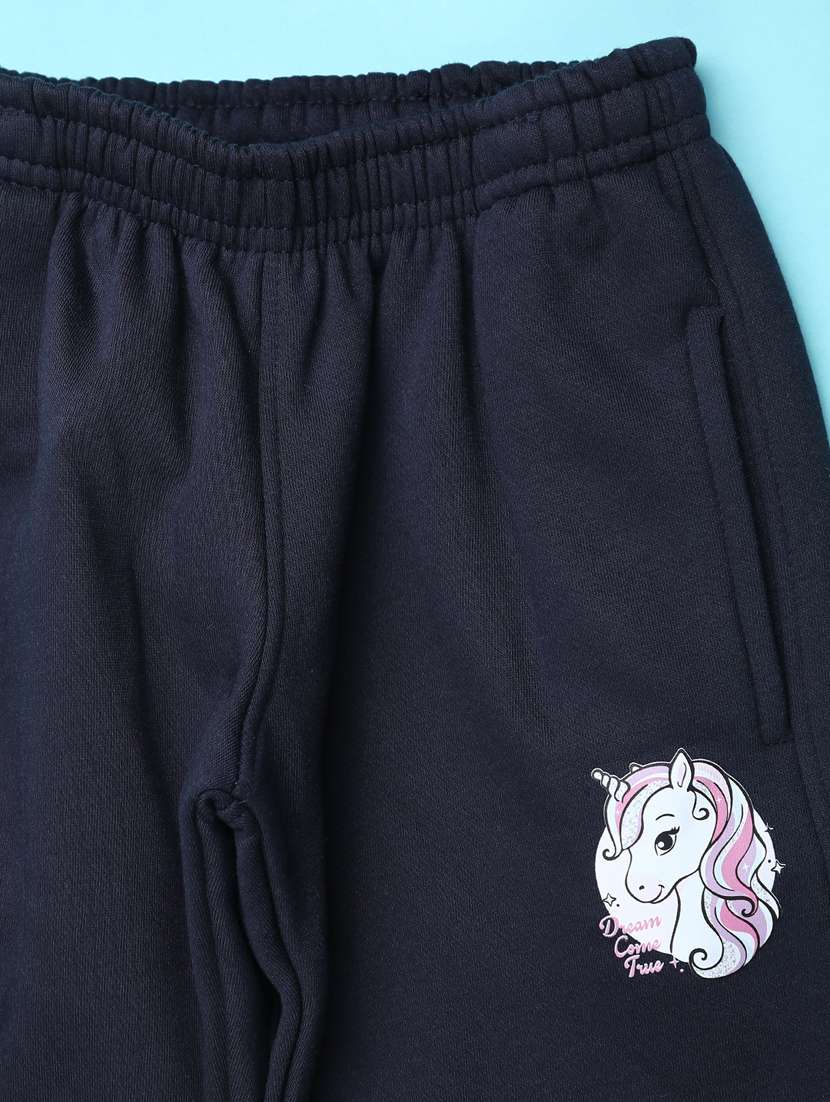 girls printed mid rise pyjama - 22240260 -  Standard Image - 2