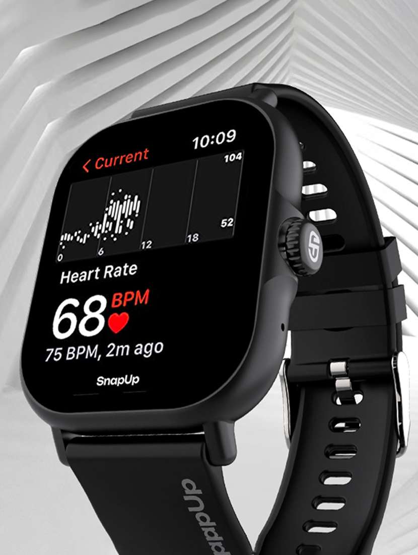 snapup turbo plus bluetooth calling smartwatch (black) - 22240507 -  Standard Image - 2