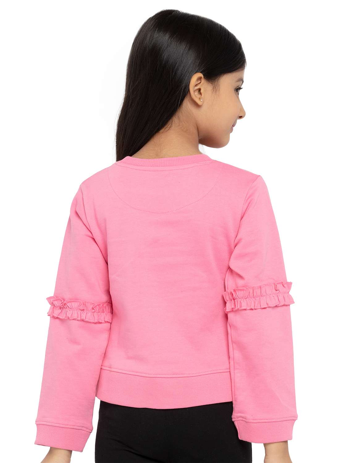 girls printed long sleeve sweatshirt - 22240515 -  Standard Image - 2