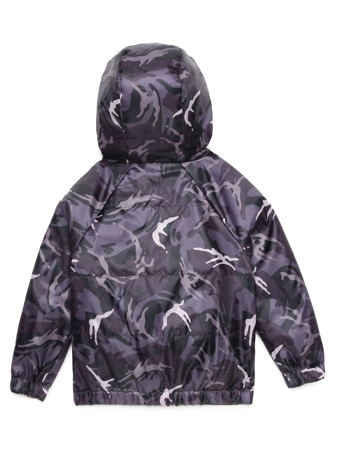 boys printed long sleeve quilted jacket - 22240535 -  Standard Image - 2