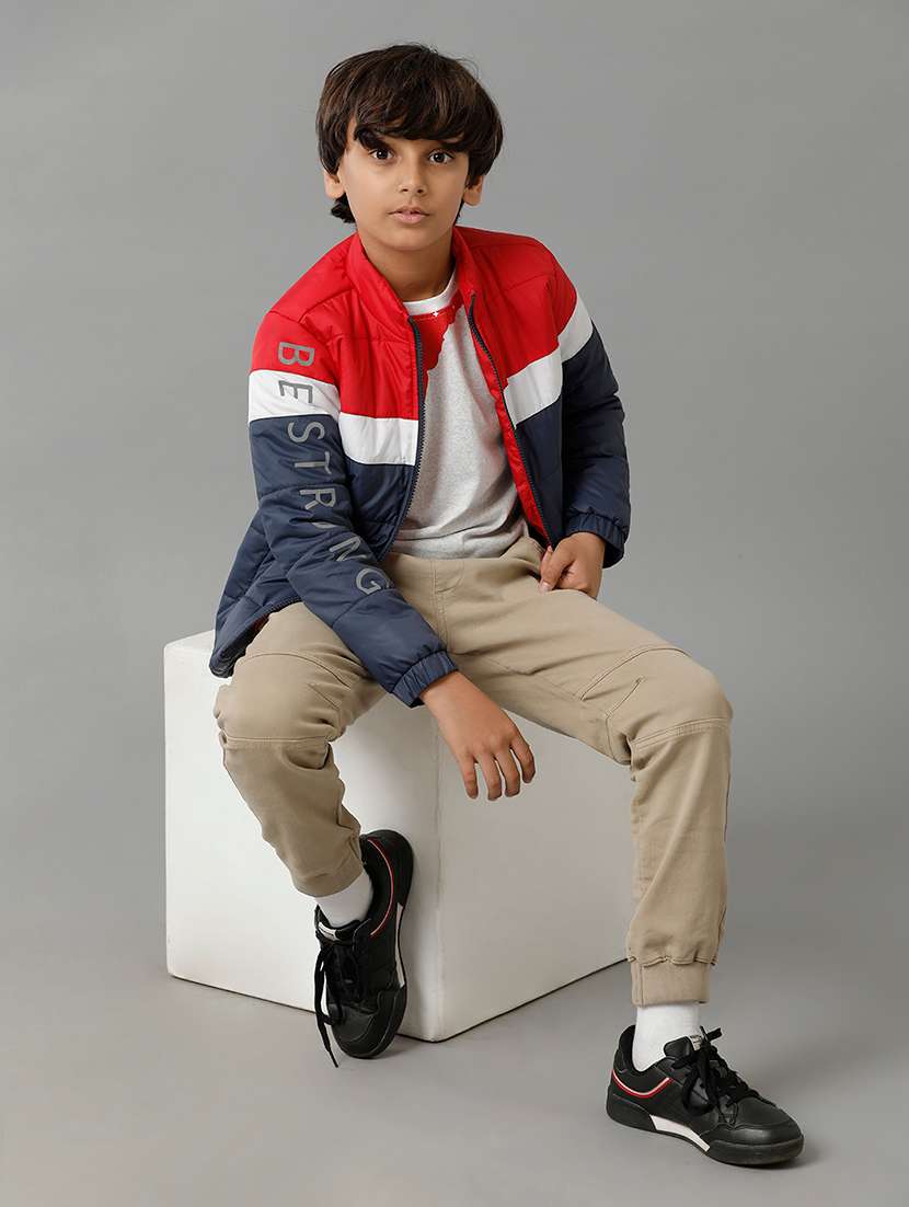 boys long sleeve quilted jacket - 22240542 -  Standard Image - 2