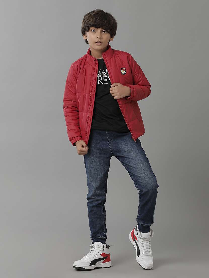boys long sleeve quilted jacket - 22240544 -  Standard Image - 2