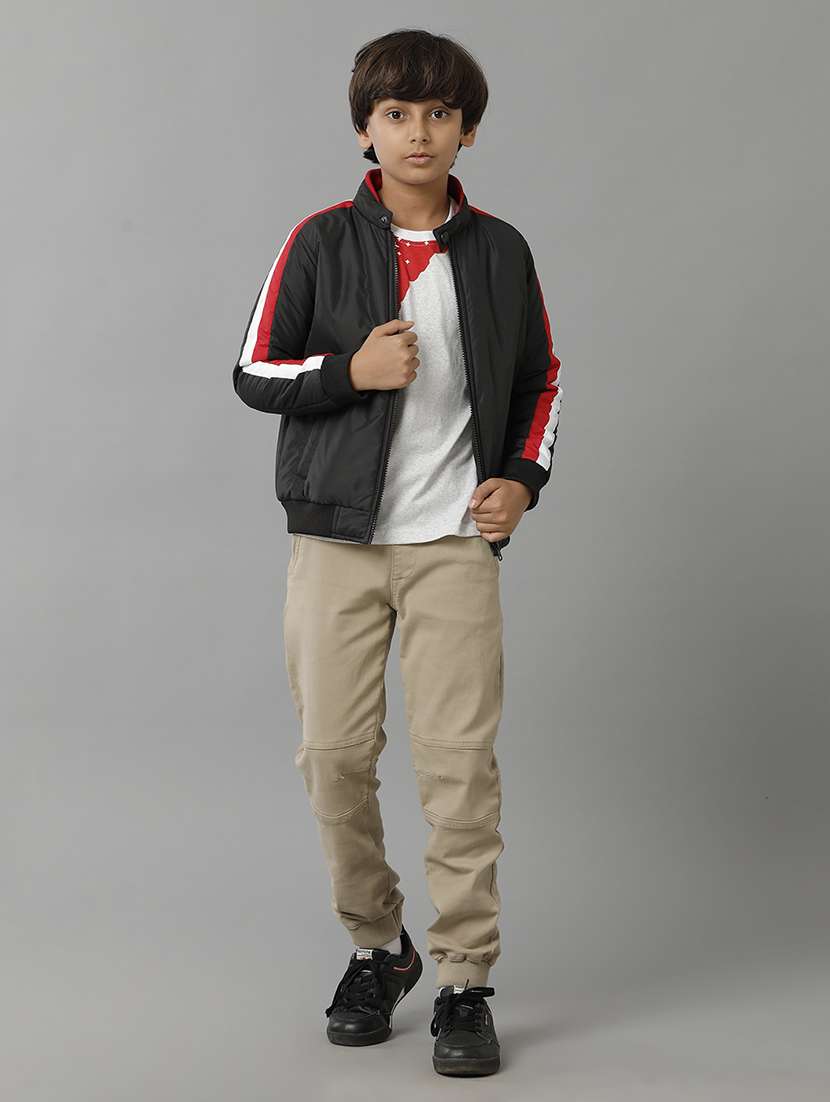 boys long sleeve quilted jacket - 22240545 -  Standard Image - 2