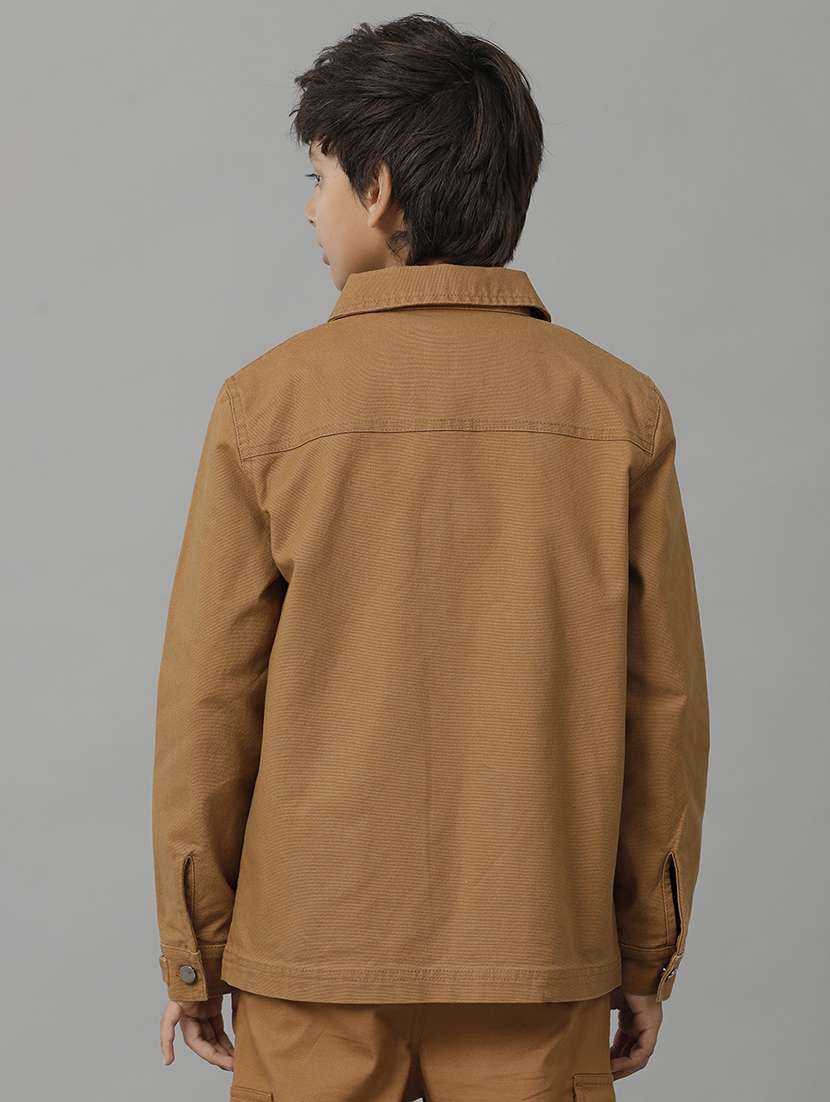 boys long sleeve regular denim jacket - 22240548 -  Standard Image - 2