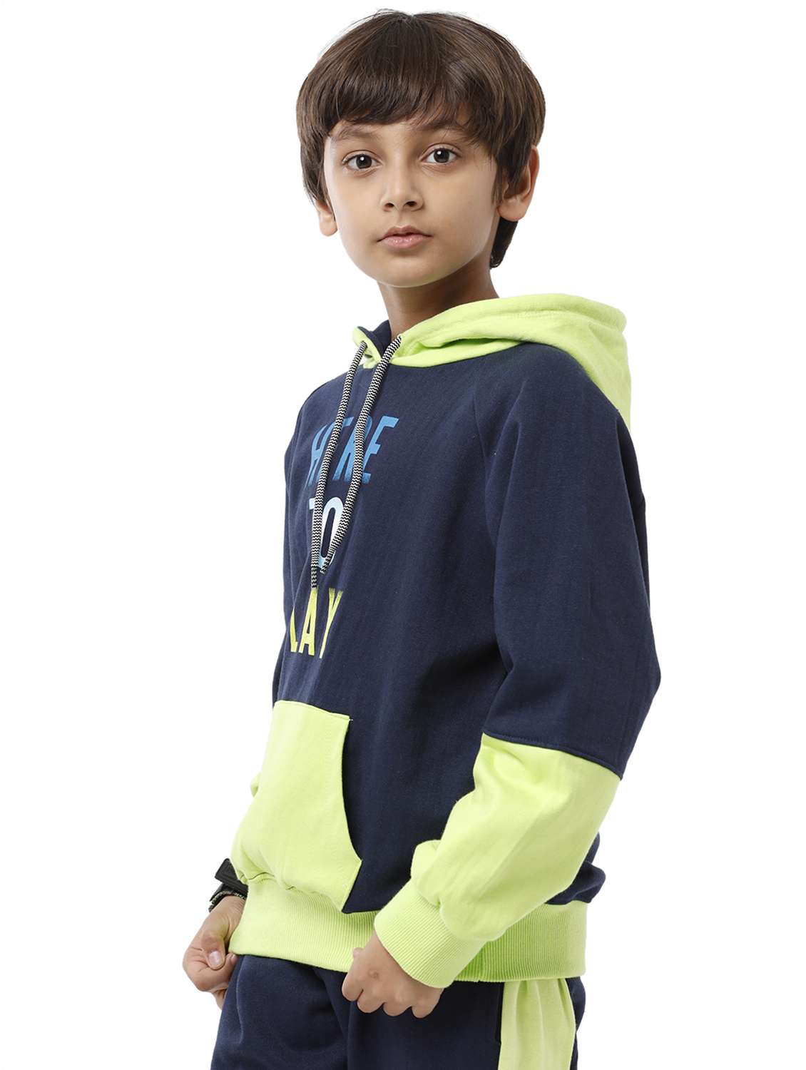 boys long sleeve hooded sweatshirt - 22240596 -  Standard Image - 2