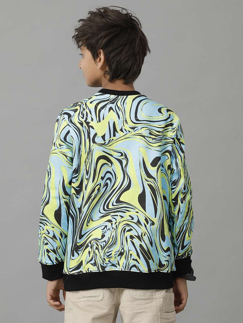 boys printed long sleeve sweatshirt - 22240601 -  Standard Image - 2