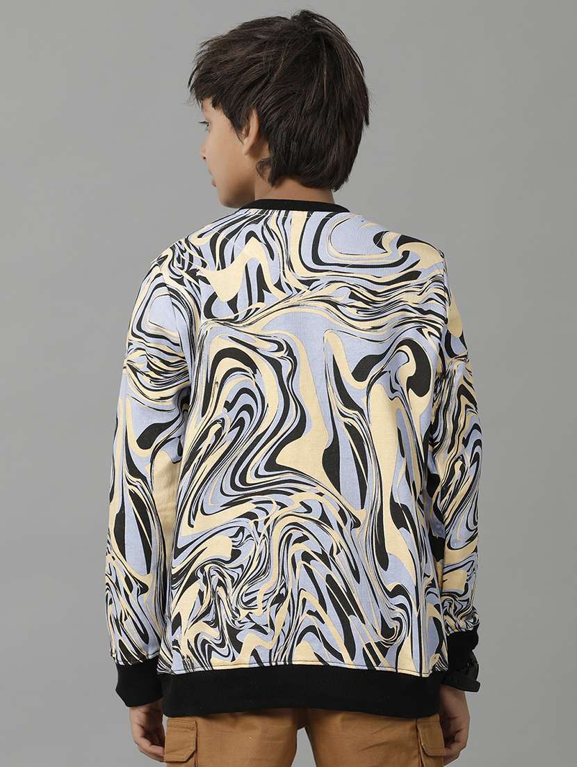 boys printed long sleeve sweatshirt - 22240602 -  Standard Image - 2