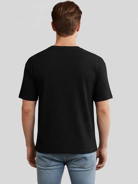 men self design short sleeve regular fit t-shirt - 22240638 -  Standard Image - 2