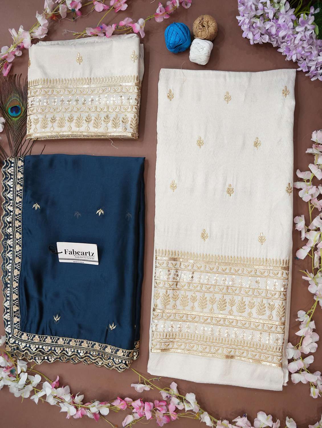 women solid with work unstitched lehenga choli - 22240721 -  Standard Image - 2