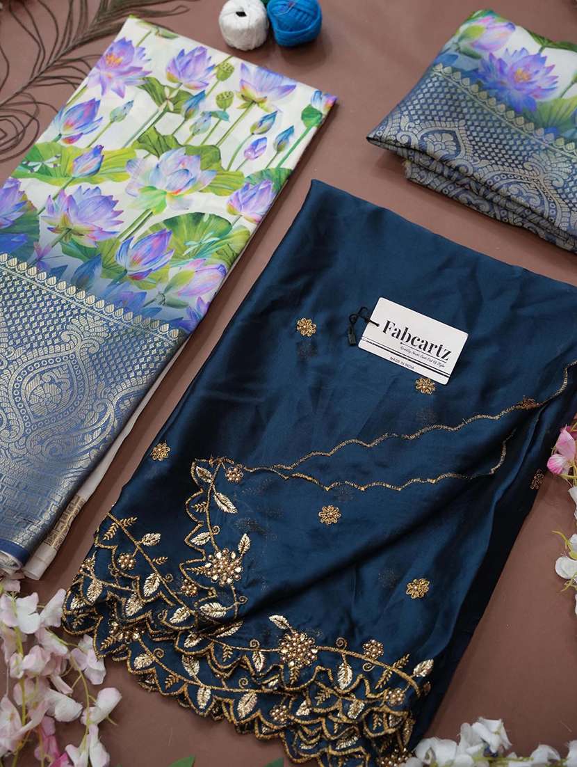 women floral south indian style unstitched lehenga choli - 22240726 -  Standard Image - 2