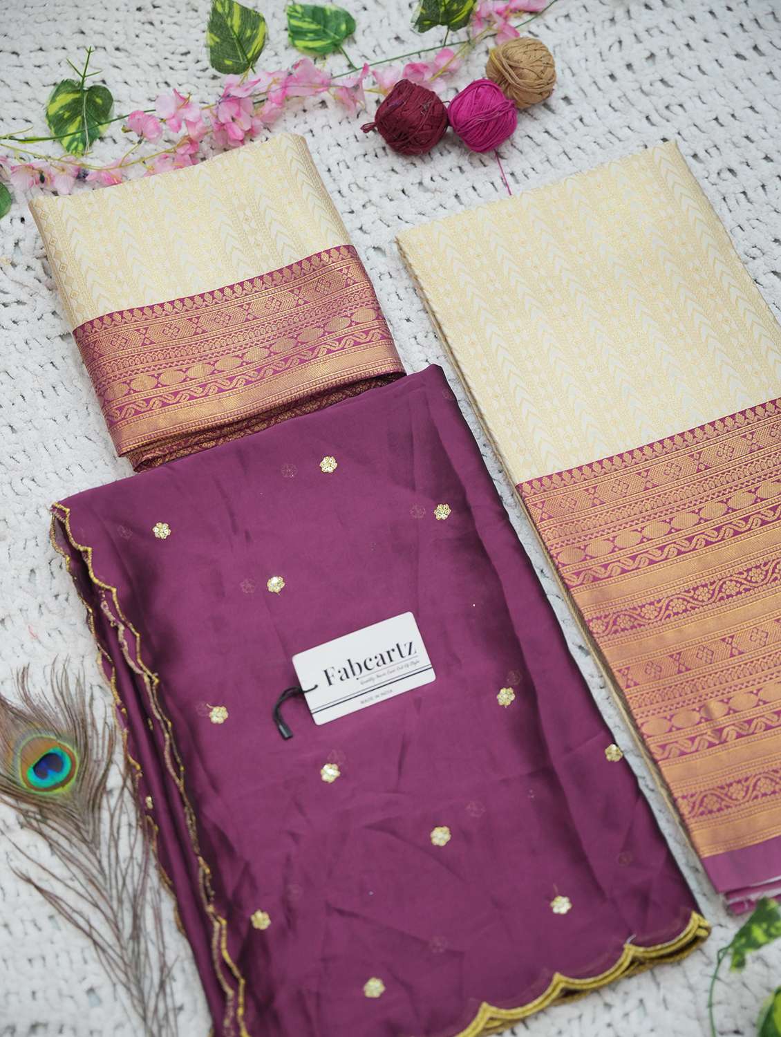 women self design south indian style unstitched lehenga choli - 22240732 -  Standard Image - 2