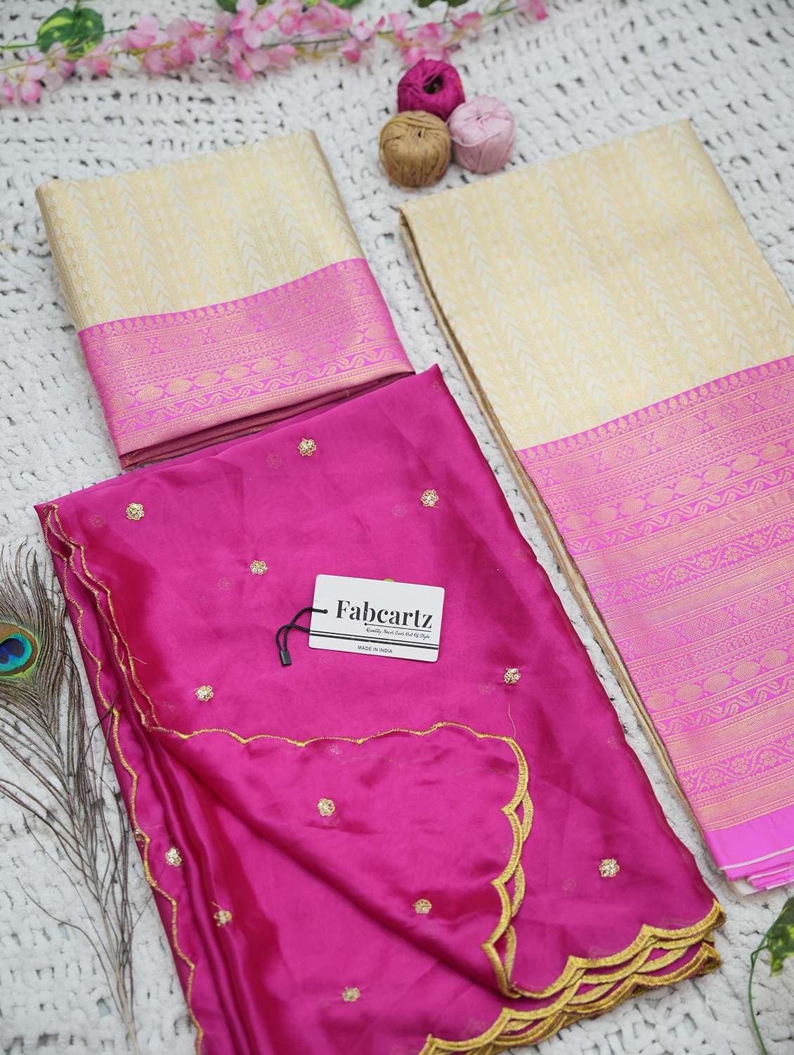 women self design south indian style unstitched lehenga choli - 22240733 -  Standard Image - 2