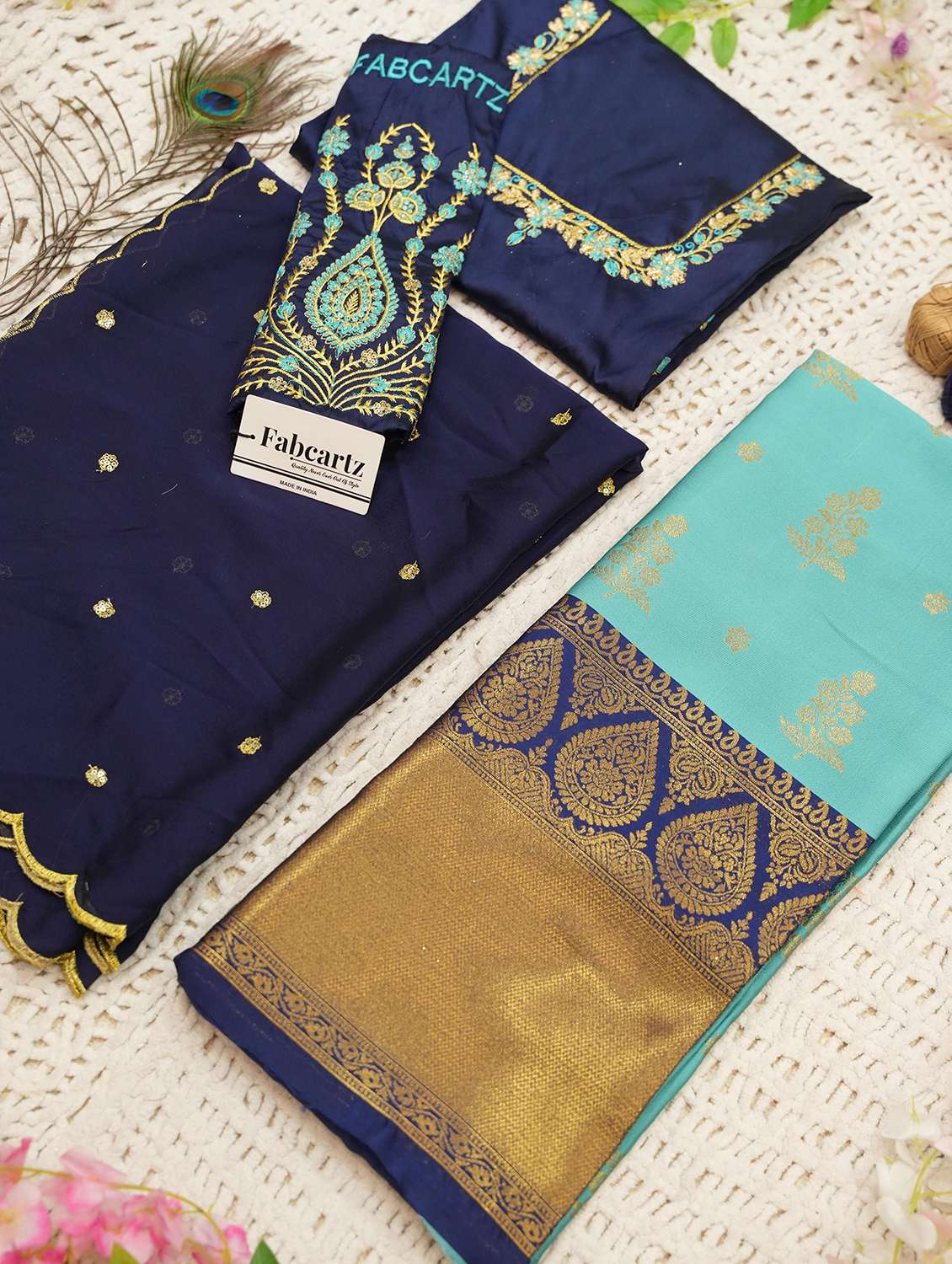 women self design south indian style unstitched lehenga choli - 22240772 -  Standard Image - 2