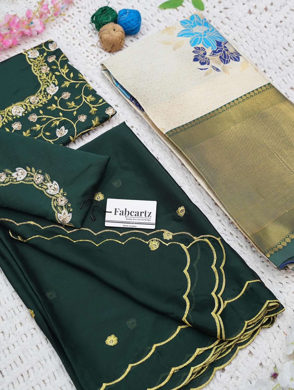 women self design south indian style unstitched lehenga choli - 22240837 -  Standard Image - 2