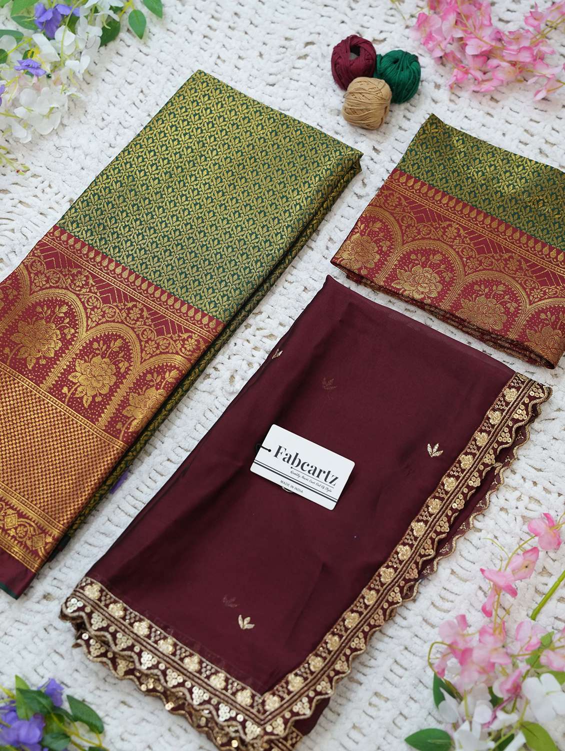 women self design south indian style unstitched lehenga choli - 22240863 -  Standard Image - 2