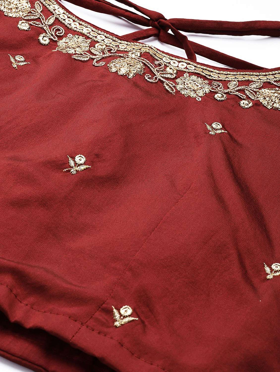 women self design south indian style stitched lehenga choli - 22240876 -  Standard Image - 2