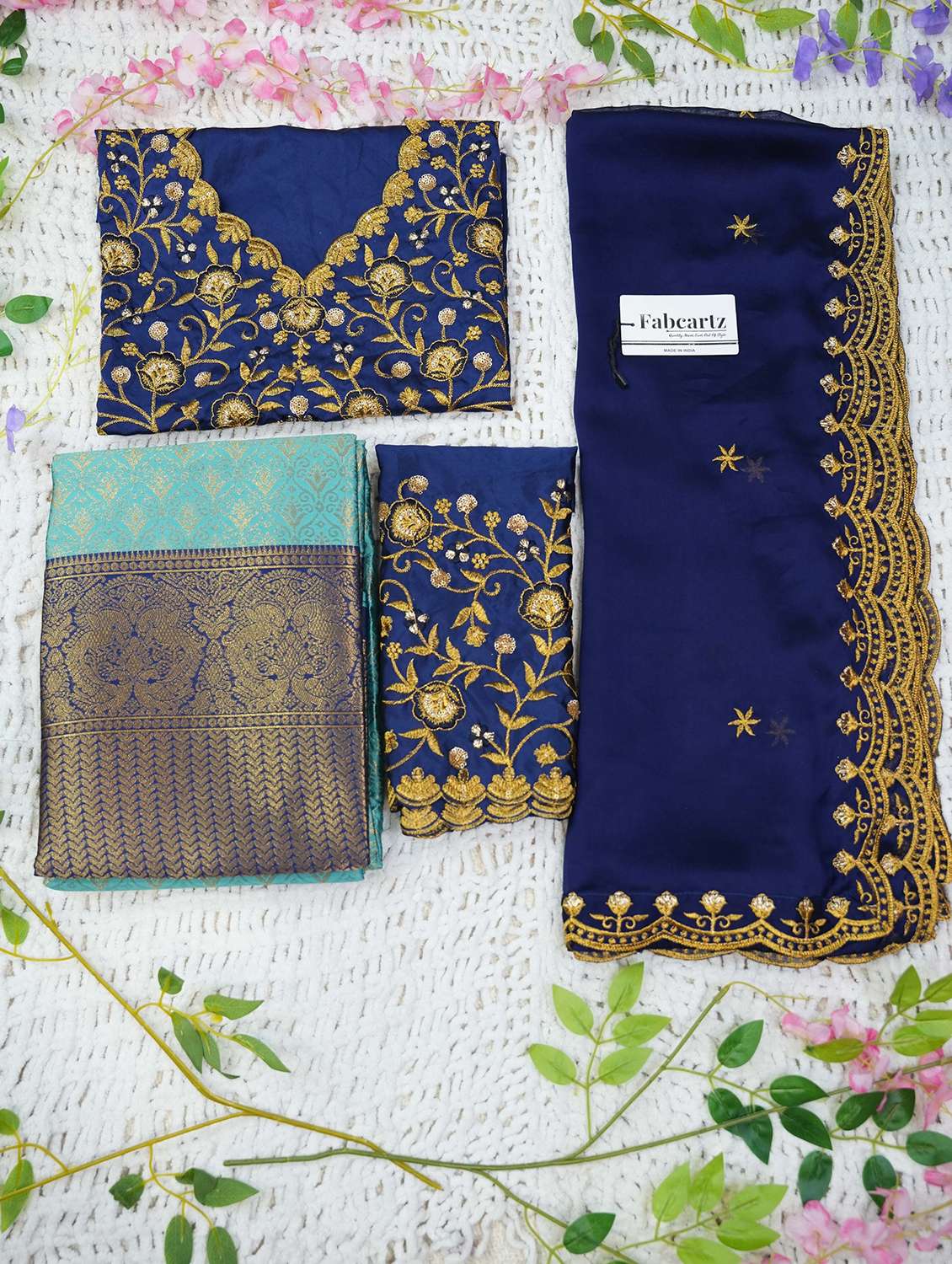 women self design south indian style unstitched lehenga choli - 22240884 -  Standard Image - 2