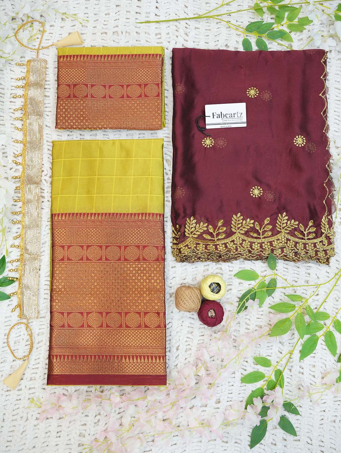 women self design south indian style unstitched lehenga choli - 22240890 -  Standard Image - 2