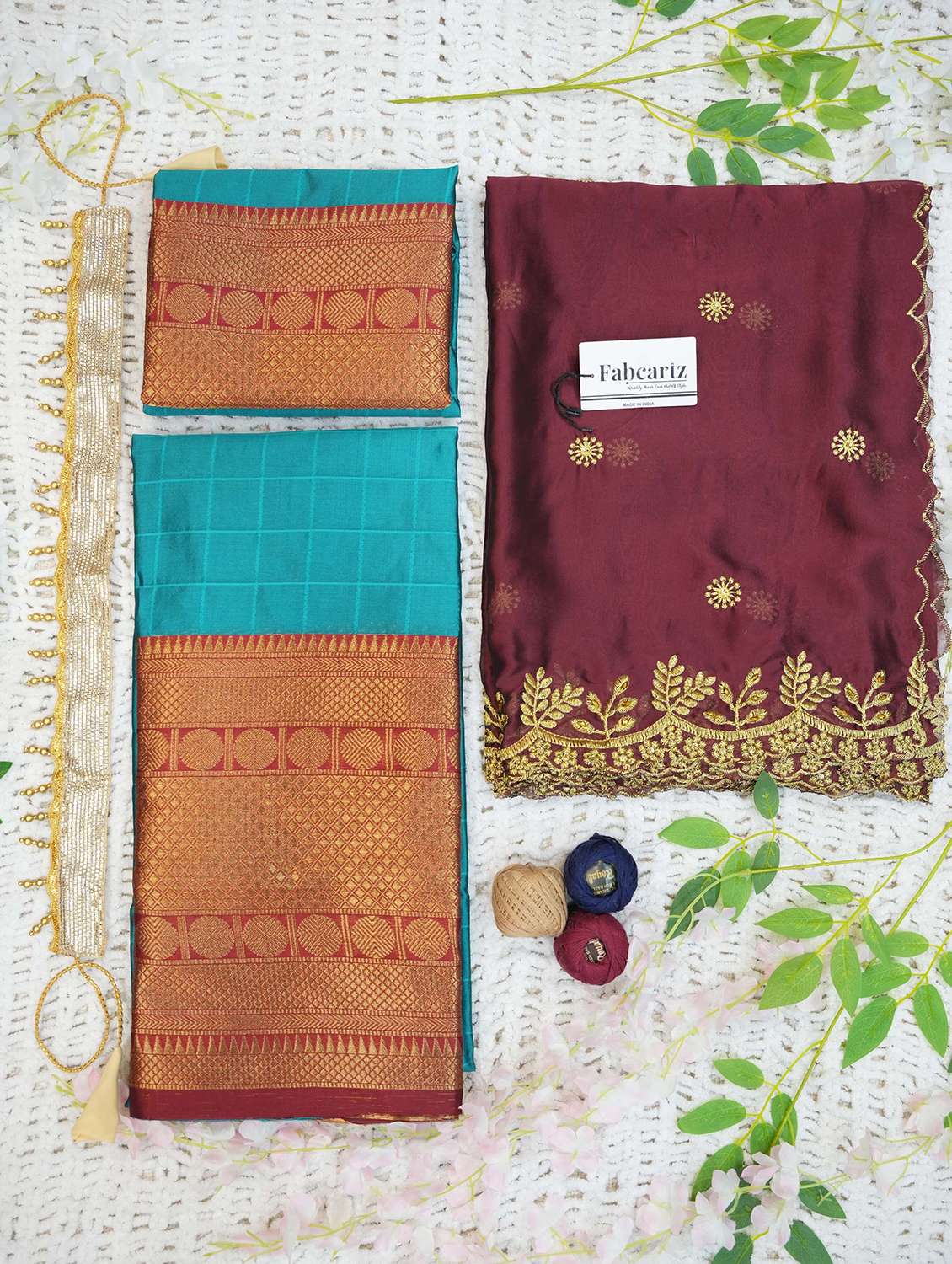 women self design south indian style unstitched lehenga choli - 22240894 -  Standard Image - 2