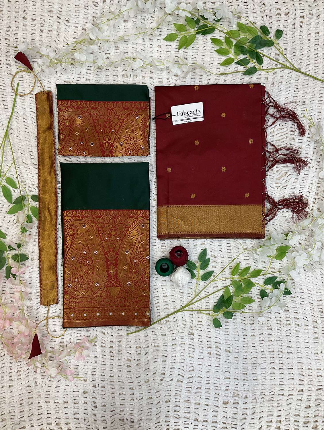 women self design south indian style unstitched lehenga choli - 22240899 -  Standard Image - 2