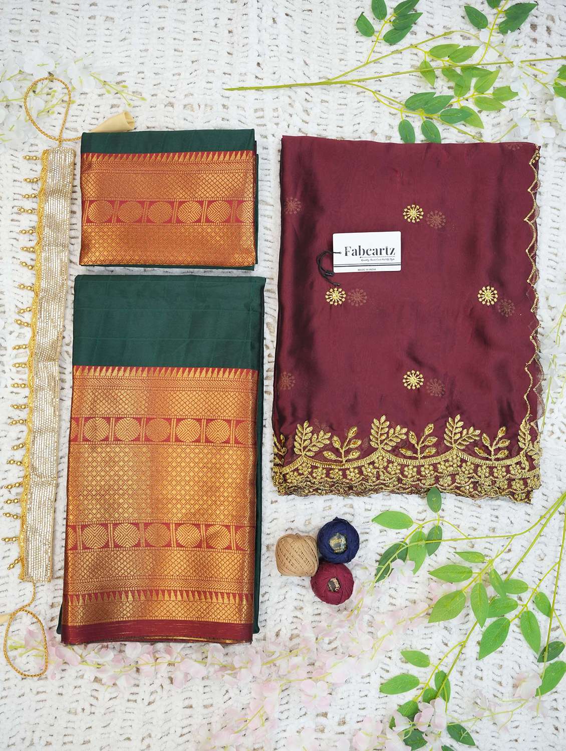 women self design south indian style unstitched lehenga choli - 22240901 -  Standard Image - 2