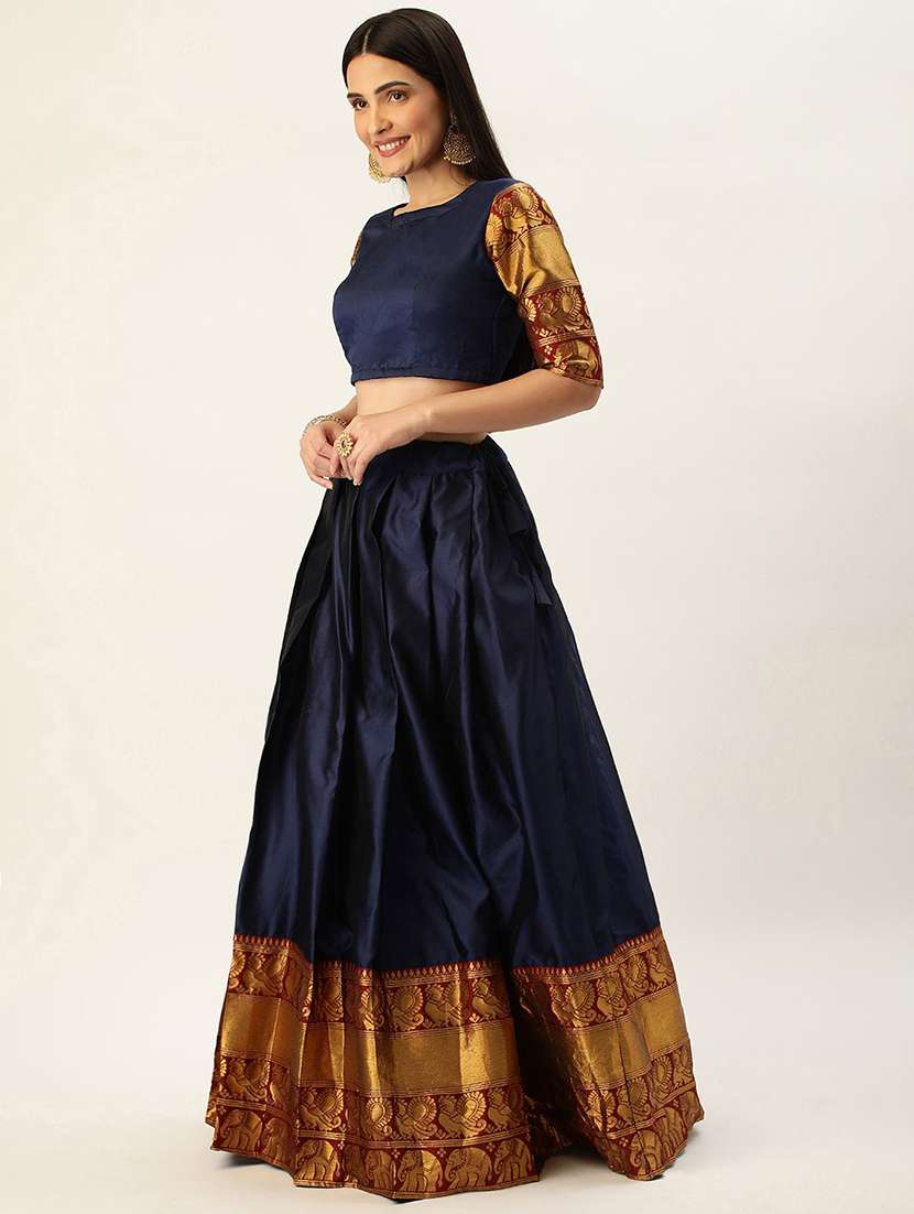 women self design flared stitched lehenga choli - 22240915 -  Standard Image - 2