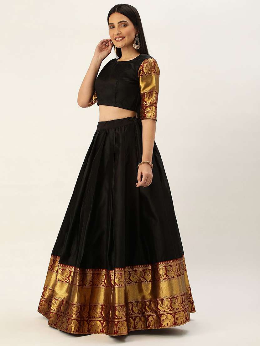 women self design flared stitched lehenga choli - 22240916 -  Standard Image - 2