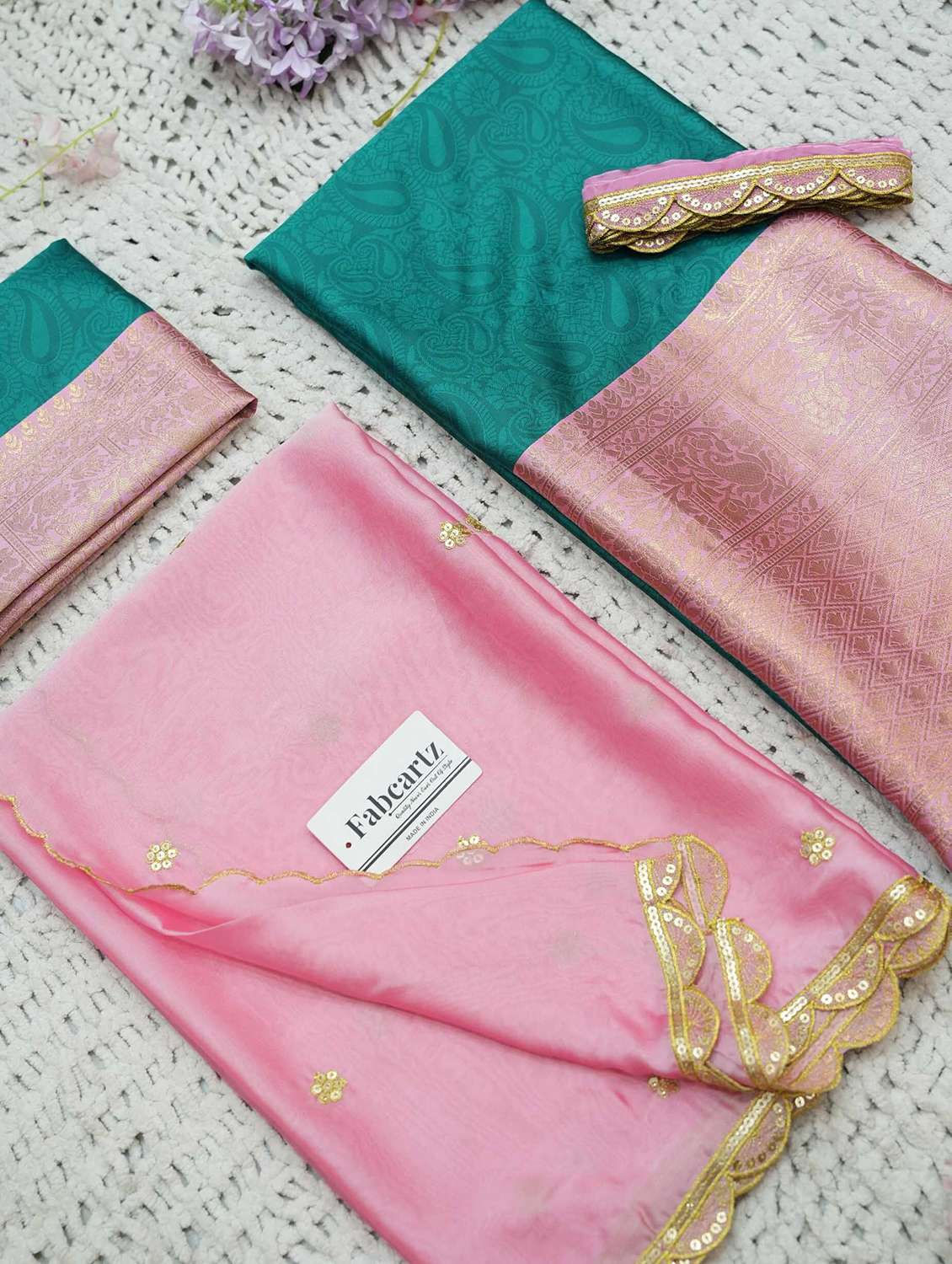 women self design south indian style unstitched lehenga choli - 22240920 -  Standard Image - 2