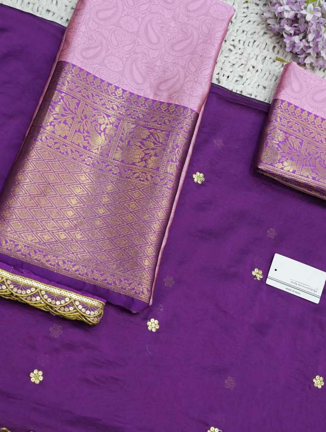 women self design south indian style unstitched lehenga choli - 22240924 -  Standard Image - 2