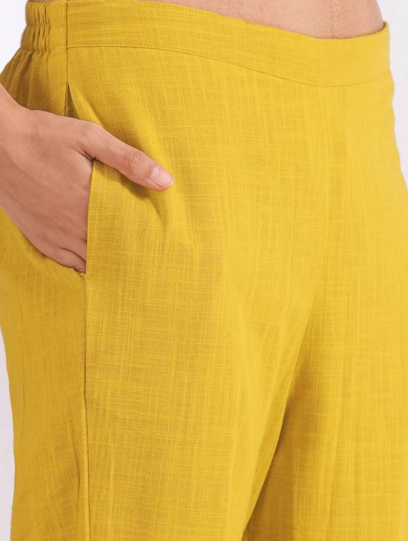 women placement print three quarter sleeve kurta pant with dupatta set - 22240951 -  Standard Image - 7