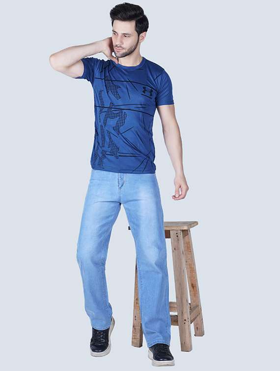 men washed mid rise relaxed fit jeans - 22241271 -  Standard Image - 2