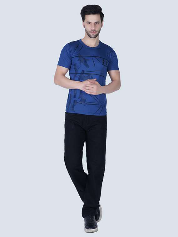 men plain mid rise relaxed fit jeans - 22241345 -  Standard Image - 2