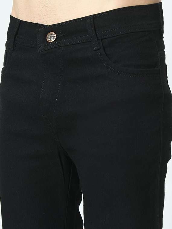 men plain mid rise relaxed fit jeans - 22241361 -  Standard Image - 2