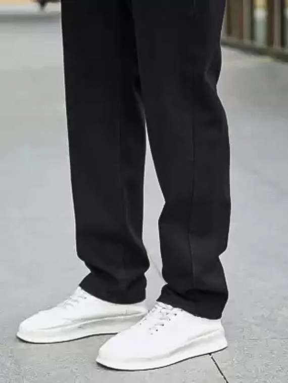 men plain mid rise baggy jeans - 22241375 -  Standard Image - 2