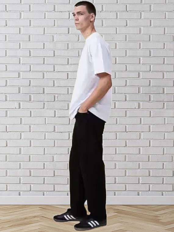 men plain mid rise relaxed fit jeans - 22241390 -  Standard Image - 2