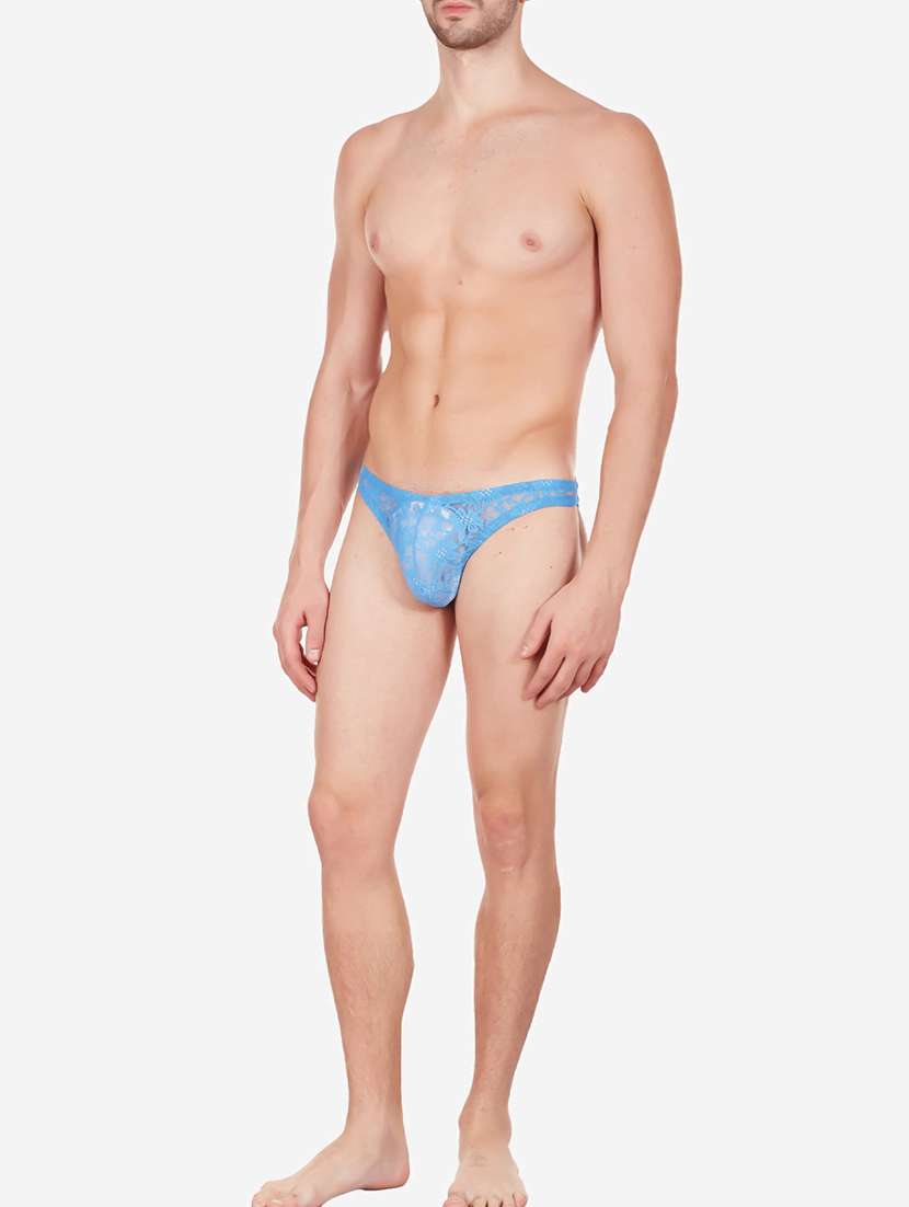 men self design thongs brief - 22241851 -  Standard Image - 2