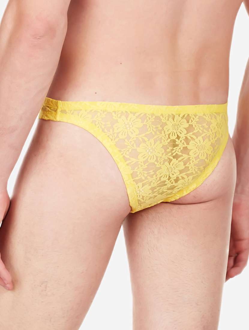 men self design thongs brief - 22241855 -  Standard Image - 2
