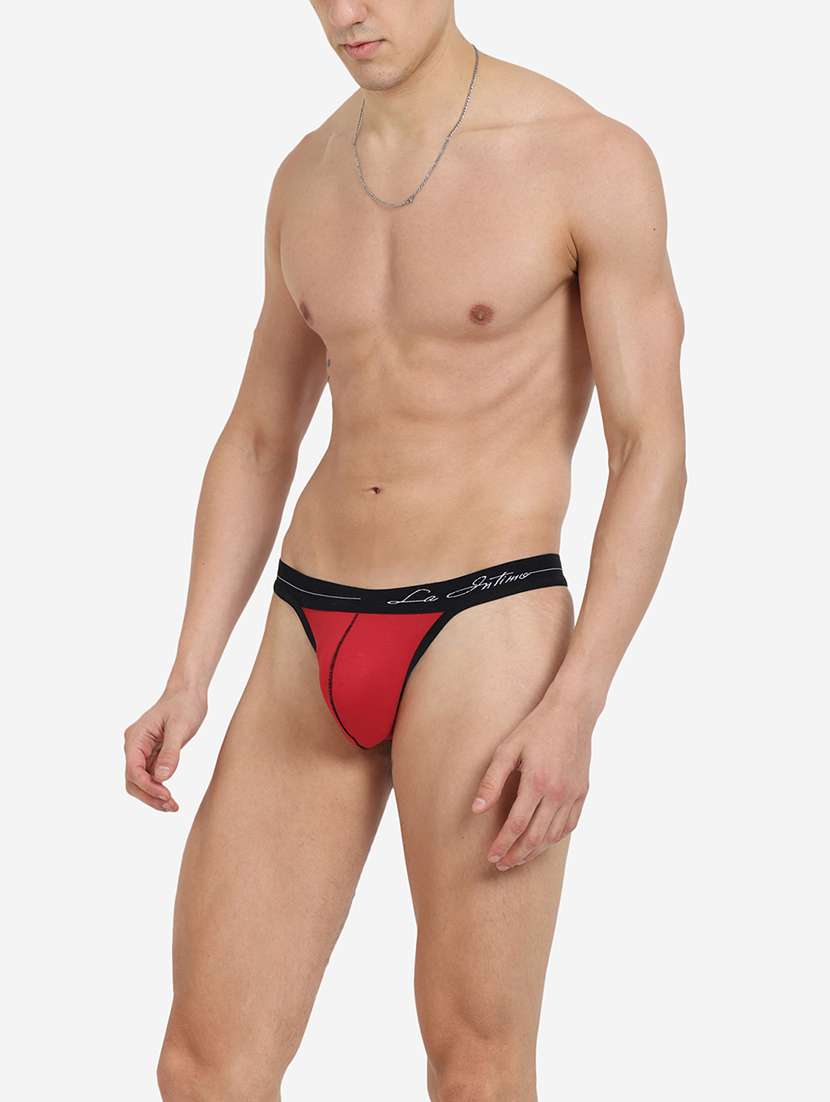 men color block thongs brief - 22241920 -  Standard Image - 2