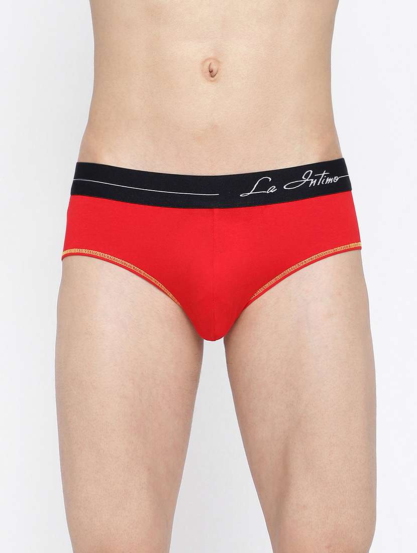 men pack of 3 solid hipster brief - 22241943 -  Standard Image - 2
