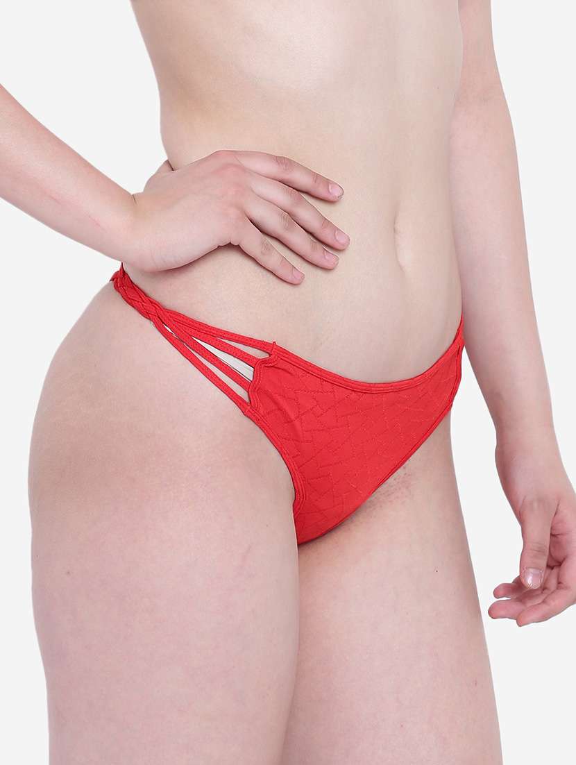 women solid low rise thongs  - 22242017 -  Standard Image - 2
