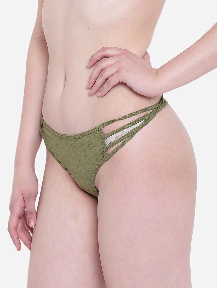 women solid low rise thongs  - 22242023 -  Standard Image - 2