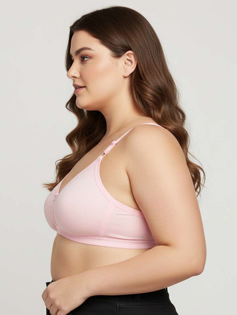 women plus size solid non padded minimizer bra - 22242032 -  Standard Image - 2