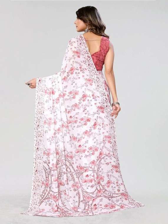 women pack of 2 printed combo saree with blouse - 22243581 -  Standard Image - 2