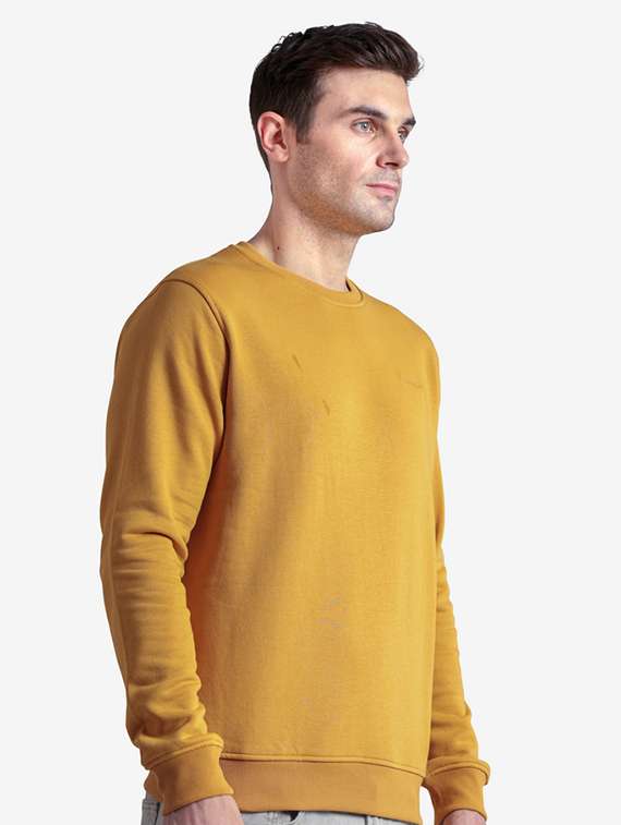 men solid long sleeve regular fit sweatshirt - 22243974 -  Standard Image - 2
