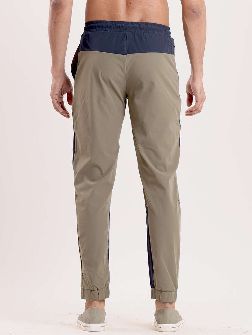 men color block low rise regular fit jogger - 22244136 -  Standard Image - 2