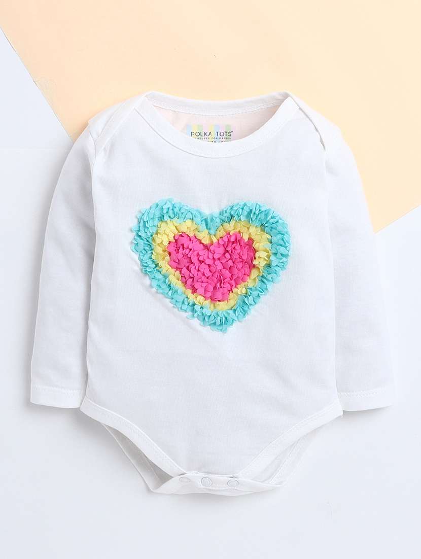 kids pack of 3 printed long sleeve onesies  - 22244159 -  Standard Image - 2