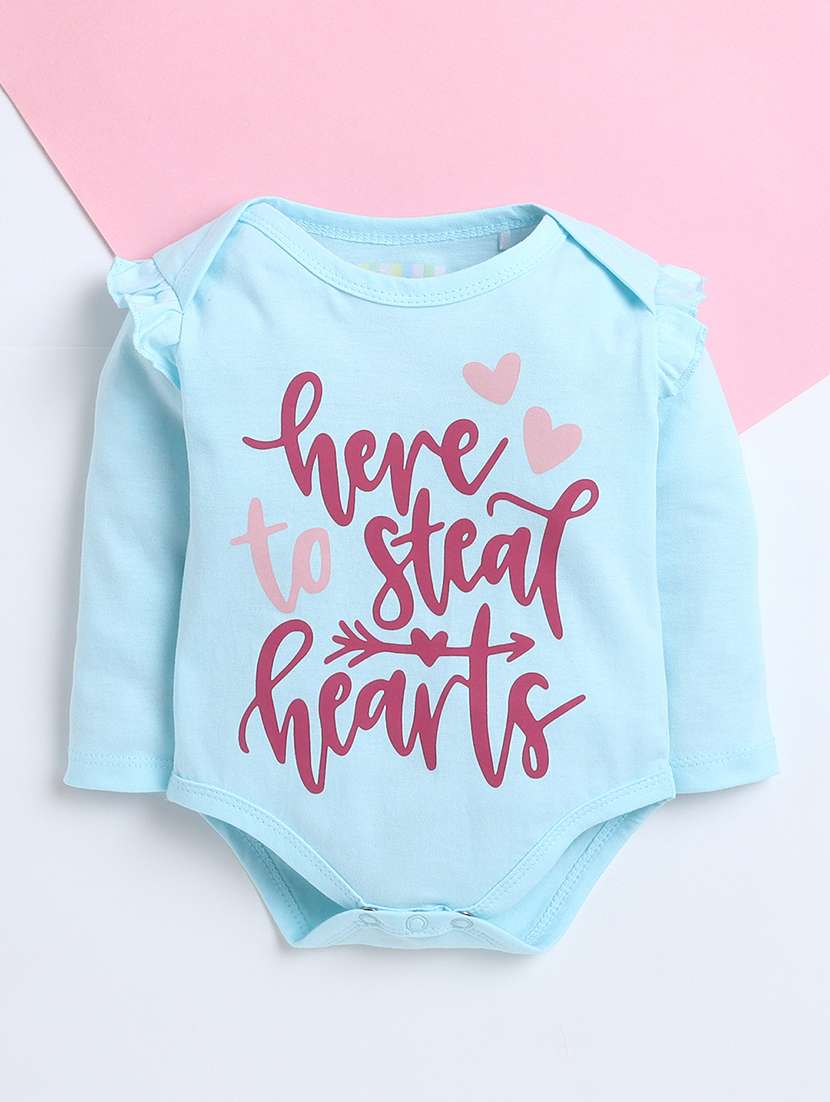 kids pack of 3 printed long sleeve onesies  - 22244160 -  Standard Image - 2