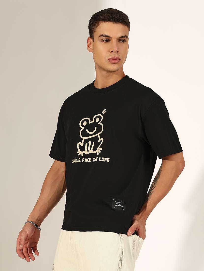 men printed short sleeve t-shirt - 22244225 -  Standard Image - 2