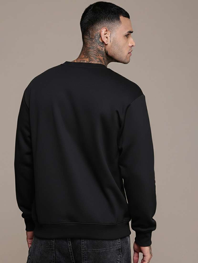 men solid long sleeve regular fit sweatshirt - 22244369 -  Standard Image - 2